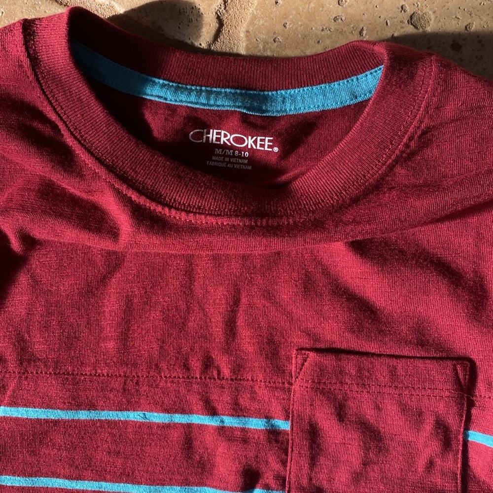 2 shirts size 8-10 M Cherokee brand new - Picture 3 of 3
